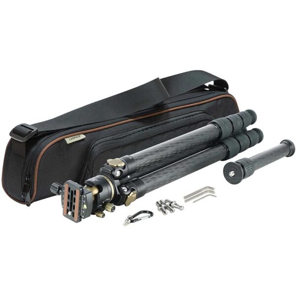 https3A2F2Fmedia.chattanoogashooting.com2Fimages2Fproduct2FLU1803792FLU180379-1 Leupold Pro Guide Carbon Fiber CF-436 Tripod Kit