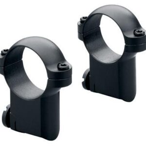 Leupold 2-Piece Solid Steel Ringmounts – Ruger M77 30mm Super High Matte Black
