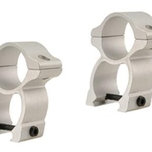 Leupold 2-Piece Rifleman Detachable Weaver-Style See-Thru Aluminum Rings 1″ High Silver