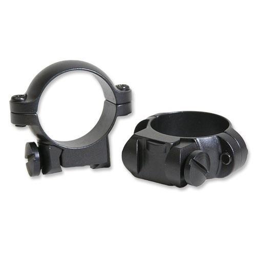 Leupold 2-Piece Solid Steel Ringmounts – Ruger No. 1 & 77/22 1″ Low Matte Black