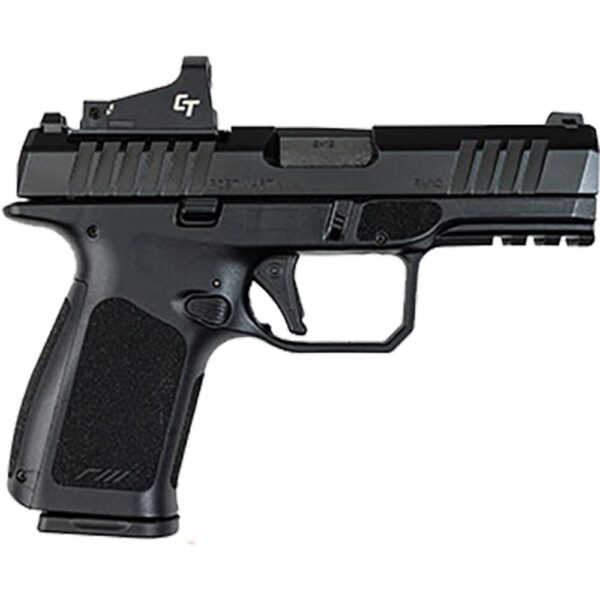 https3A2F2Fmedia.chattanoogashooting.com2Fimages2Fproduct2FMMRM1CBLKOSPCOMPCT2FMMRM1CBLKOSPCOMPCT-1 Rost Martin RM1C Handgun 9mm Luger 15rd (1) & 17rd (1) Magazines 4″ Barrel Black Optic Ready w/ CTS-1500 Red Dot