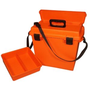 MTM 18.5″ x 13″ x 15.25″ Sportsmen’s Plus Utility Dry Box Orange