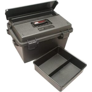 MTM 18.5″ x 13″ x 15.25″ Sportsmen’s Plus Utility Dry Box Black