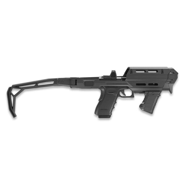 https3A2F2Fmedia.chattanoogashooting.com2Fimages2Fproduct2FNAFXAMP10A1B2FNAFXAMP10A1B-1 FAB Defense AMP Pistol Conversion Kit for Glock 17/19 Black