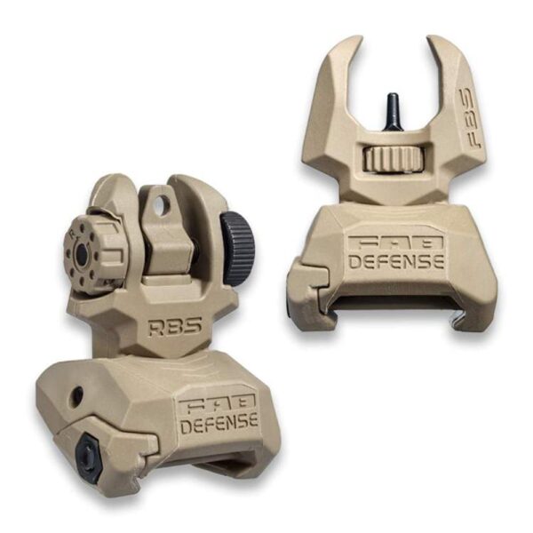 https3A2F2Fmedia.chattanoogashooting.com2Fimages2Fproduct2FNAFXFRBSKITT2FNAFXFRBSKITT-1 FAB Defense FRBS Rifle Sights Kit Tan