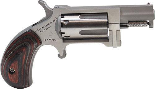 NAA Sidewinder Mini Revolver.22 WMR 1.5″ Barrel Red/Black Grip
