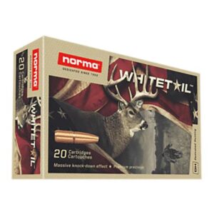 Norma WhiteTail Rifle Ammunition 7.65×53 ARG 174gr PSP 20/ct