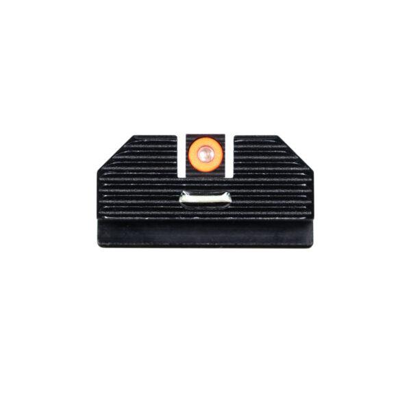 https3A2F2Fmedia.chattanoogashooting.com2Fimages2Fproduct2FNNGLK003010OGXG2FNNGLK003010OGXG Night Fision Perfect Dot Costa Ludus Night Sight Orange Front Green Rear Glock MOS Model 43x