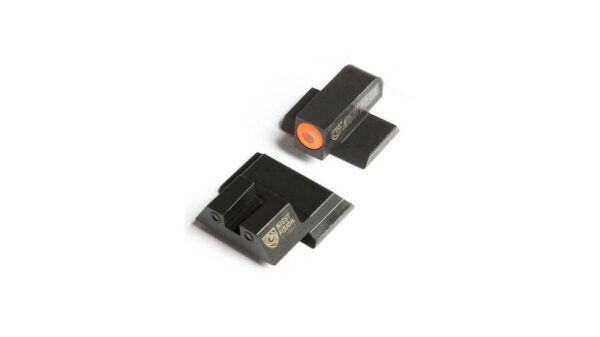 https3A2F2Fmedia.chattanoogashooting.com2Fimages2Fproduct2FNNSAW201007OGZG2FNNSAW201007OGZG Perfect Dot NS Set with Orange Front + Black U Rear for S&W M&P