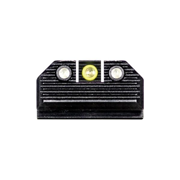 Night Fision Optics Ready Stealth Night Sight Set Yellow Front Black Back for Springfield Hellcat