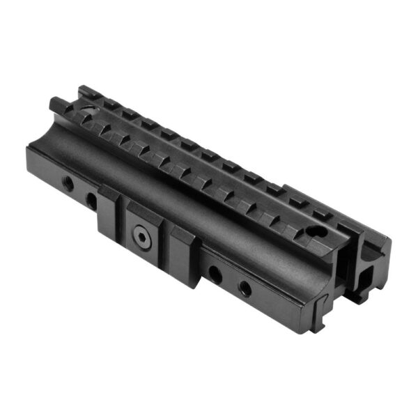 https3A2F2Fmedia.chattanoogashooting.com2Fimages2Fproduct2FNRMTRIF2FNRMTRIF NcStar AR15 Weaver-Style Tri-Rail Mount/Riser for Flat-Top Receivers