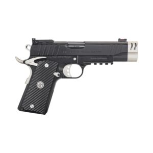 EAA Girsan MC1911 Commander Handgun 10mm Auto 9rd Magazine 4.4″ Barrel Black Frame with Compensator
