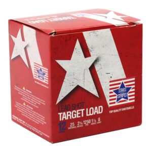 TRZ Trading Target Load Shotshells 12 ga 2-3/4″ 1-1/8 oz 1250 fps #8 25/ct