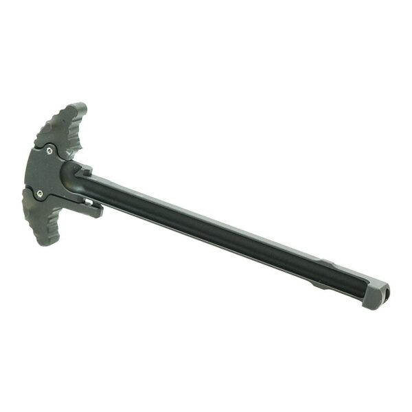 Enhance Your AR-15 with Troy’s Ambi GD 5.56 Black Charging Handle Troy Gas Divert Pneuma Ambi Charging Handle 5.56 Ambi Black