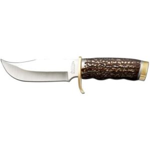 Uncle Henry Next Gen Fixed Knife 5-1/2″ Clip Point Blade Stagalon