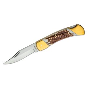 Uncle Henry LB8CP Bear Paw Folding Knife 3 7/10″ Blade Next Gen Staglon Handle