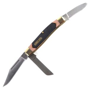 Old Timer Senior Folding Knife 3″ Clip Point Blade 3 Blades