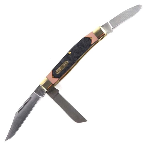 Old Timer Senior Folding Knife 3″ Clip Point Blade 3 Blades