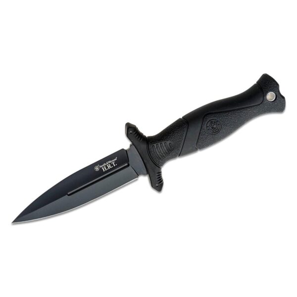 https3A2F2Fmedia.chattanoogashooting.com2Fimages2Fproduct2FPF11825722FPF1182572 Smith & Wesson HRT Fixed Blade Boot Knife 4″ Blade Black