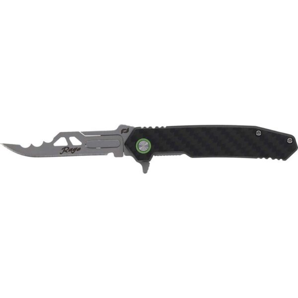 Schrade Phantom Enrage 6 Knife 2-1/5″ Replaceable Blade Black