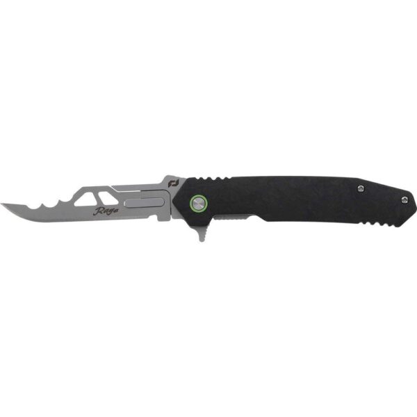 https3A2F2Fmedia.chattanoogashooting.com2Fimages2Fproduct2FPF11976492FPF1197649-1 Schrade Stryche Enrage 6 Knife 2-1/5″ Replaceable Blade Black