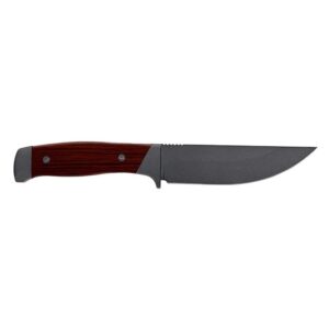 Old Timer Frontier Fixed Blade Knife 5″ Drop Point Blade Wood