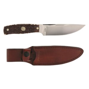 Uncle Henry Next Gen 191UH Fixed Knife 4-3/5″ Bowie Blade Staglon Clamshell