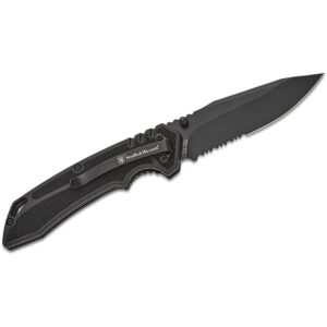 Smith & Wesson Special Ops Folding Knife 3.5″ Clip Point Blade Black