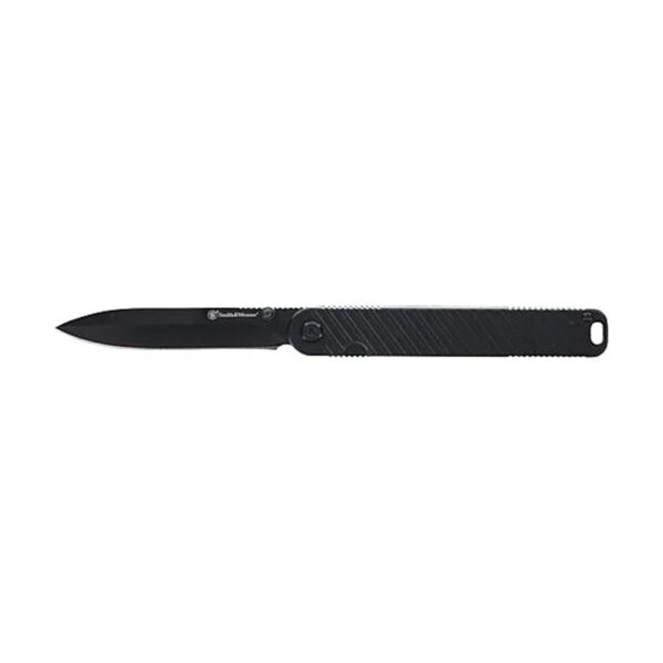 https3A2F2Fmedia.chattanoogashooting.com2Fimages2Fproduct2FPF12153662FPF1215366-1 Smith & Wesson Executive Folding Knife 3-1/2″ Spear Point Blade Black