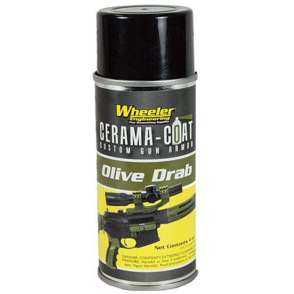 Wheeler Engineering Cerama-Coat Firearm Finish –  Olive Drab 2oz.