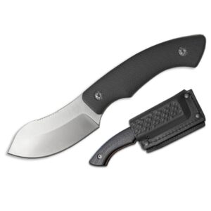 ABKT Elite Grunt Fixed Knife 3″ Nesmuk Blade Black
