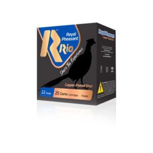 RIO Royal Pheasant Copper Shotshells 12ga 2-3/4″ 1-1/4oz 1250 fps #6 25/ct
