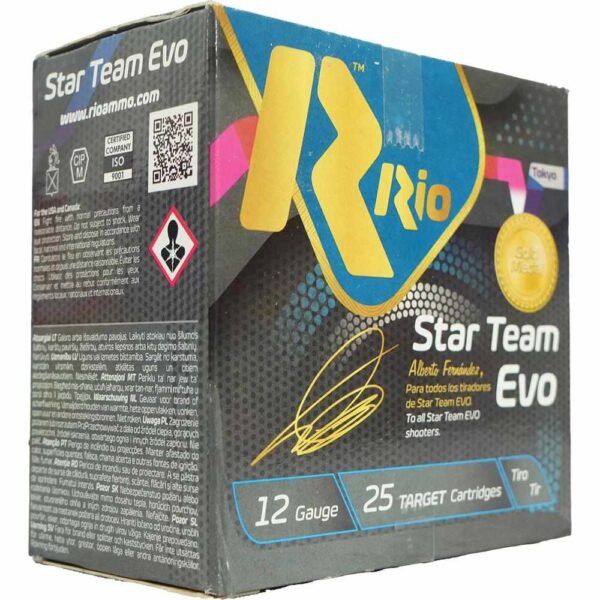 Star Team EVO HV 32 Low Recoil Shotshells 12ga 2-3/4″ 1-1/8oz 1150 fps #7.5 25/ct