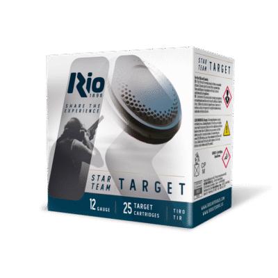 Rio Star Team Target Shotshells 12ga 2-3/4″ 1oz #8.5 1250 fps 25/ct