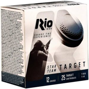 Rio Star Team Target Low Recoil Shotshells 12ga 2-3/4″ 1oz #8.5 1200 fps 25/ct