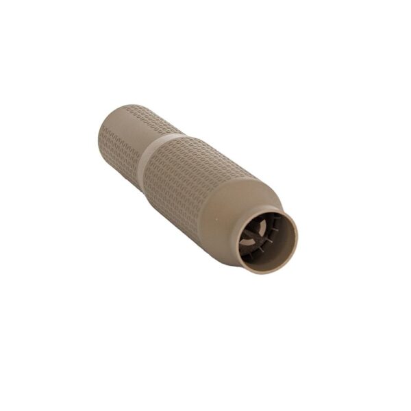 https3A2F2Fmedia.chattanoogashooting.com2Fimages2Fproduct2FRQM249PFVSFDE2FRQM249PFVSFDE-2 Radical Defense M249 Para FVS Suppressor 5.56 NATO 9/16×24 7.5″ LH FDE