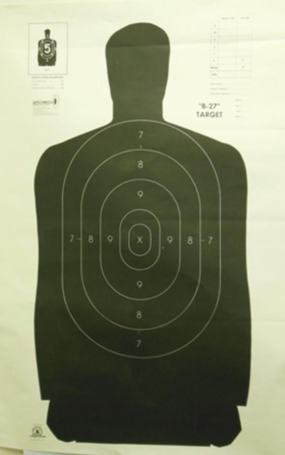 https3A2F2Fmedia.chattanoogashooting.com2Fimages2Fproduct2FRSB27FSA2FRSB27FSA Speedwell Official NRA Police Qualification Silhouette Police Silhouette – Black – 50 yd. 24″ X 45″ 100/Pack