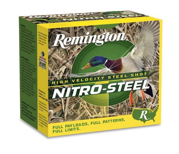 Remington Nitro-Steel Hi-Velocity Magnum Load Shotshell 16 ga 2-3/4″ 15/16 oz #2 1300 fps 25/ct