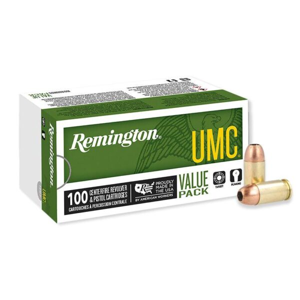 https3A2F2Fmedia.chattanoogashooting.com2Fimages2Fproduct2FRT239742FRT23974-1 Remington UMC Handgun Ammunition .380 ACP 88 gr. JHP 990 fps 100/ct