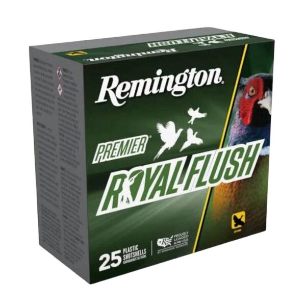 Remington Premier Royal Flush Shotshells 20ga 3″ 1oz 1450 fps #4 25/ct