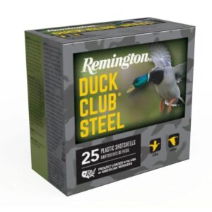 Remington Duck Club Steel Shotshells 20ga 3″ 1oz 1300 fps #4 25/ct