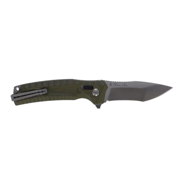 https3A2F2Fmedia.chattanoogashooting.com2Fimages2Fproduct2FSGSOG122709572FSGSOG12270957-1 SOG Knives Hidaka XR Folding Knife 4″ Modified Tanto Blade Olive Box