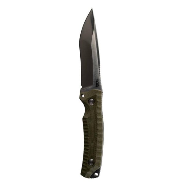 https3A2F2Fmedia.chattanoogashooting.com2Fimages2Fproduct2FSGSOG172701572FSGSOG17270157-1 SOG Knives Hidaka FX Fixed Knife 4-4/5″ Drop Point Blade Green Box