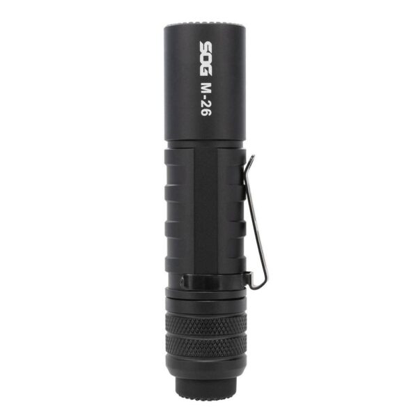 https3A2F2Fmedia.chattanoogashooting.com2Fimages2Fproduct2FSGSOG596505572FSGSOG59650557-1 SOG Knives M-26 Flashlight 1300 Lumens Black
