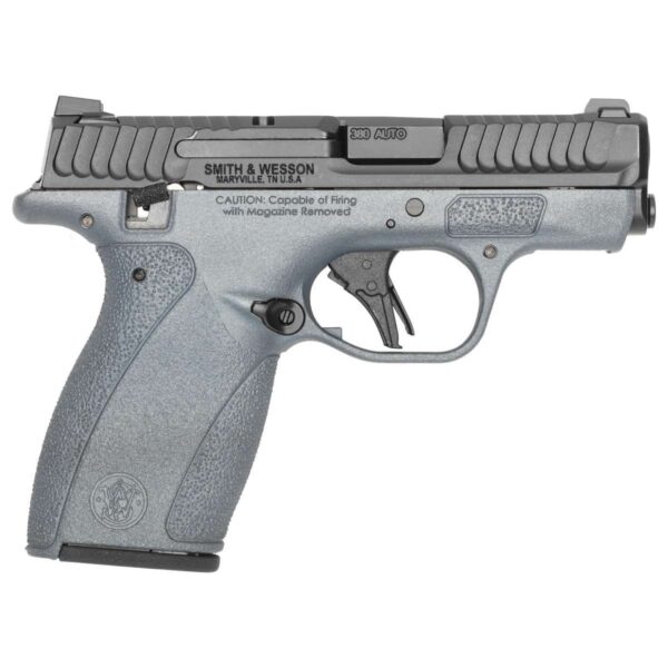 S&W M&P Bodyguard 2.0 Blue Titanium Thumb Safety Handgun .380 Auto 10(1)&12(1)rd Magazines 2.75″ Barrel Titan Blue Grip