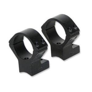 Talley Lightweight Alloy Scope Mounts – Black Anodized – 30mm – High Savage w/Accutrigger Stevens 200 Stiller Predator TC Venture Ruger American
