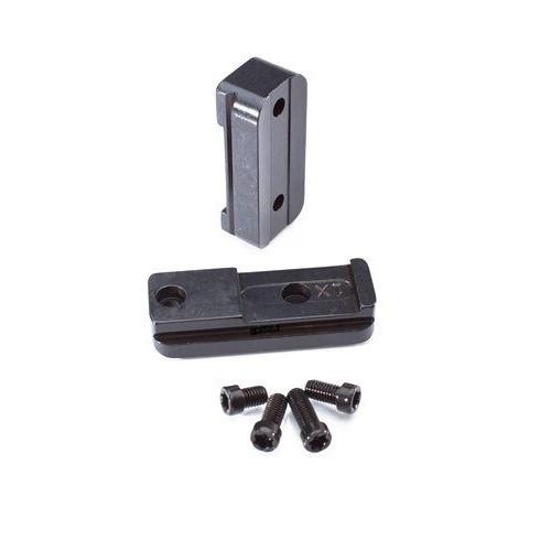https3A2F2Fmedia.chattanoogashooting.com2Fimages2Fproduct2FTJSS2587492FTJSS258749-1 Talley Stainless Steel Base for Kimber Model 84M Black