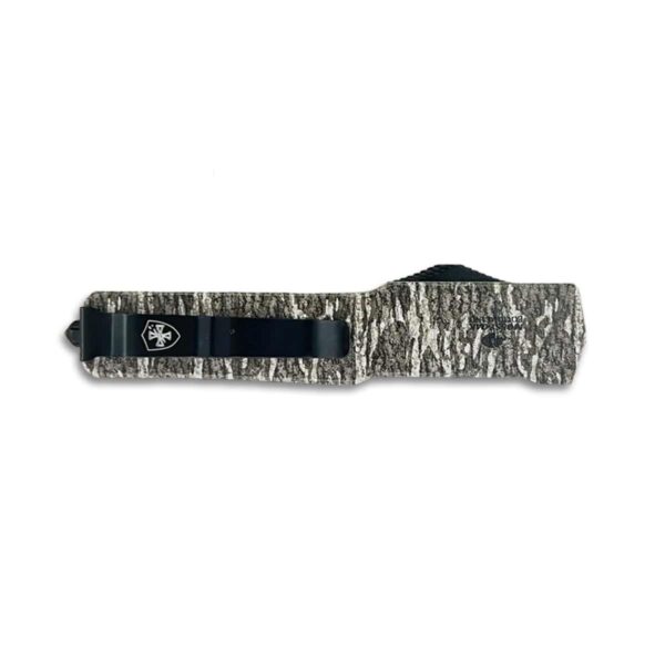 Templar Knife Premium Weighted Small Knife 3-1/8″ D2 Dagger Blade Mossy Oak Bottomland