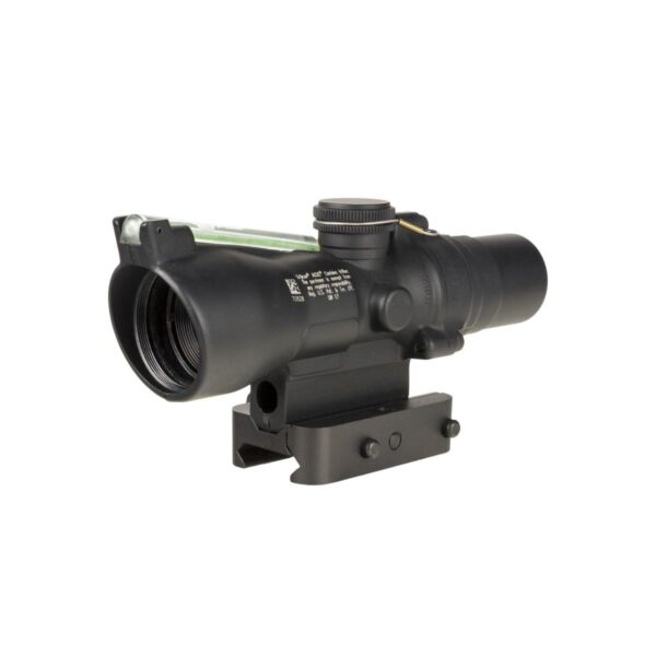 https3A2F2Fmedia.chattanoogashooting.com2Fimages2Fproduct2FTR4003412FTR400341 Trijicon Compact ACOG 2×20 Rifle Scope Green Crosshair Reticle Illuminated Black w/ Mount