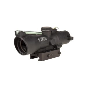Trijicon Compact ACOG 3×24 Rifle Scope Low Height Green Horseshoe/Dot .223/55gr. Illuminated Black